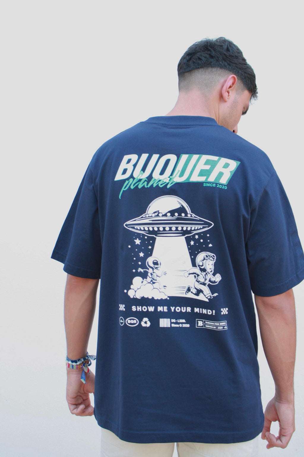 SHOW ME YOUR MIND BLUE T-SHIRT