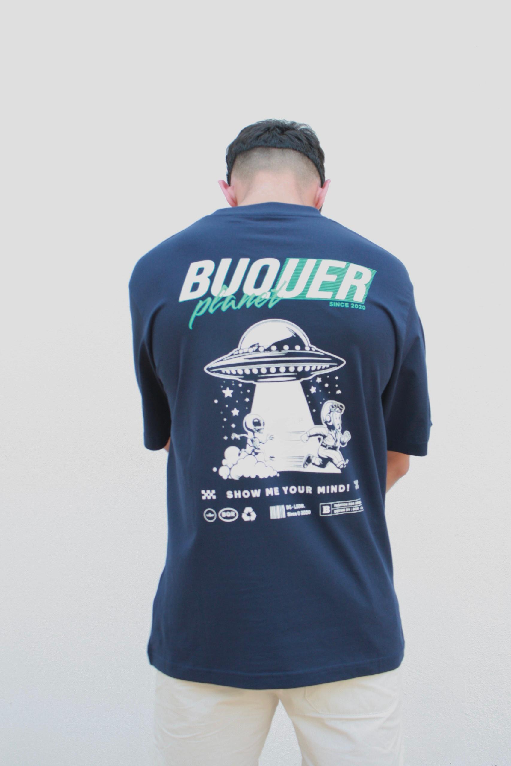 SHOW ME YOUR MIND BLUE T-SHIRT