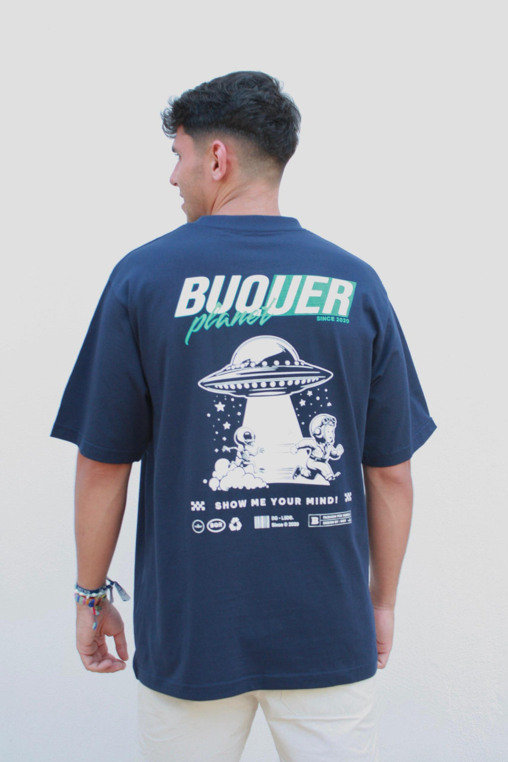 SHOW ME YOUR MIND BLUE T-SHIRT